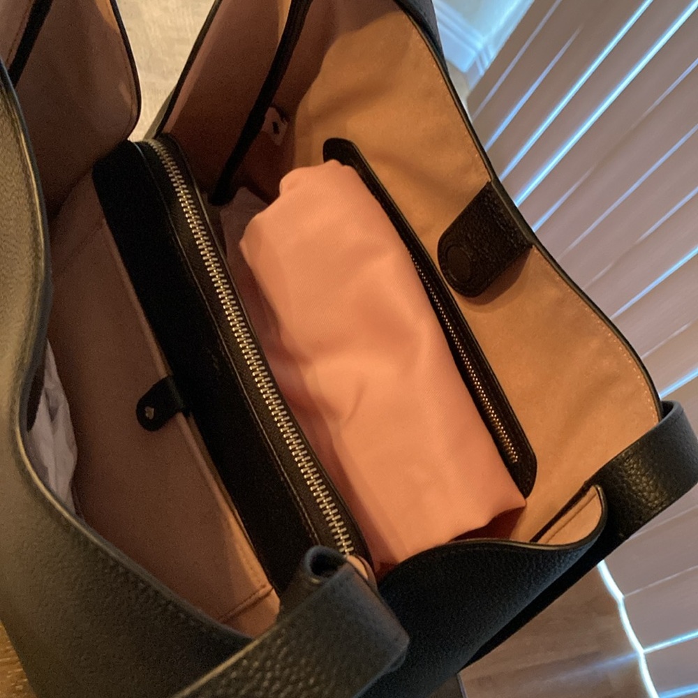 Kate Spade Black Hudson pebble leather Shoulder Bag - Picture 5 of 10